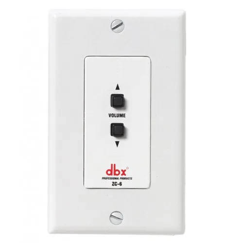 DBX ZC6 Wall-Mounted Zone Controller w/ Volume Up and Down