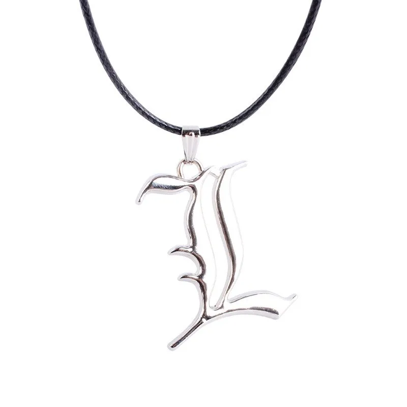 Death Note Necklaces Double Non-mainstream Necklace Smart Anime Fashion Jewelry Pendant Cosplay Unisex Accessories