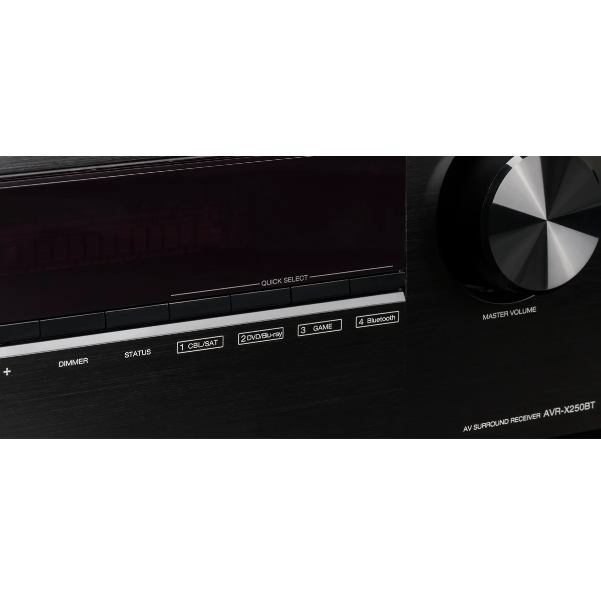 Denon AVR-X250BT 5.1 Ch 4K Ultra HD AV Receiver with Bluetooth