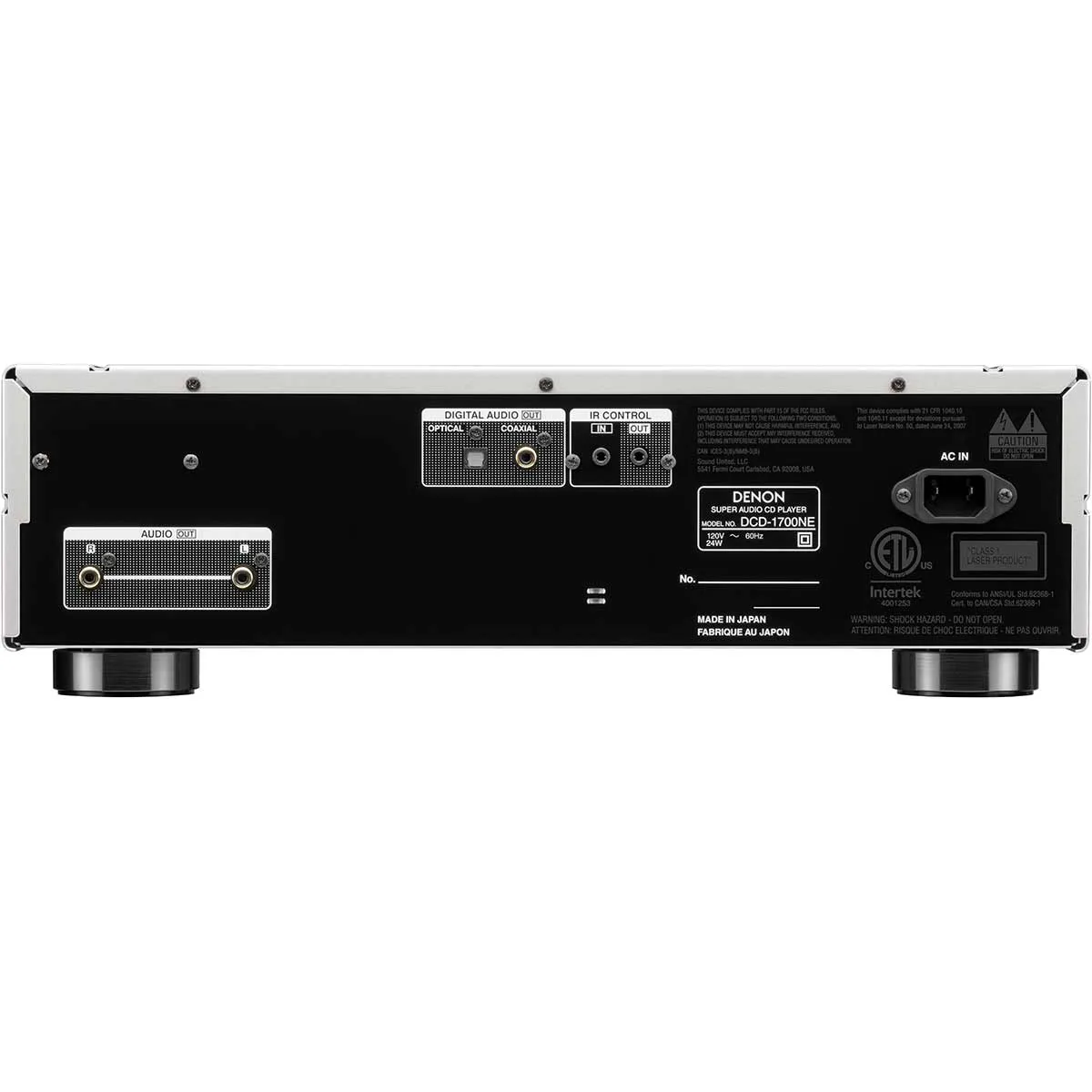 Denon DCD-1700NE CD/SACD Player