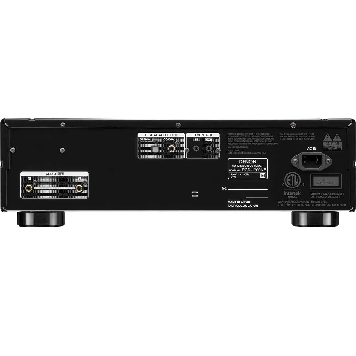 Denon DCD-1700NE CD/SACD Player