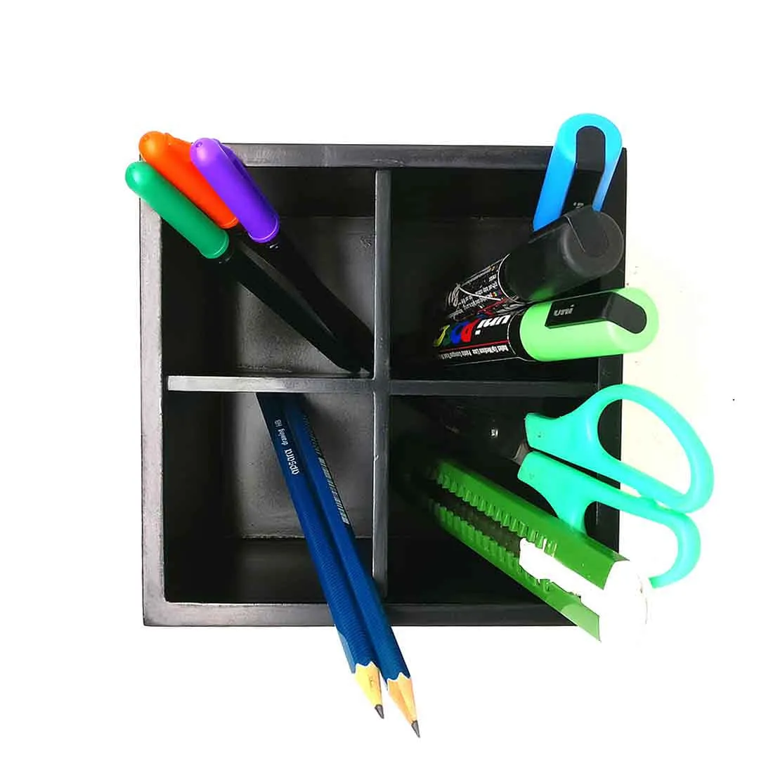 Desk Organizer For Stationery -  Baby Flowers