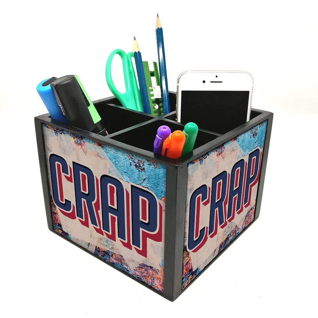 Desk Organizer For Stationery -  Crap