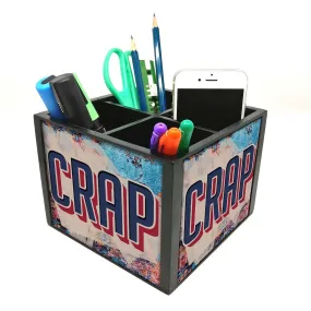 Desk Organizer For Stationery -  Crap