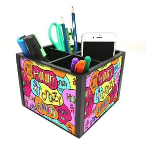 Desk Organizer For Stationery -  Haan Main Crazy Hoon