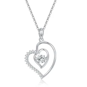 Diamante heart smart Necklace
