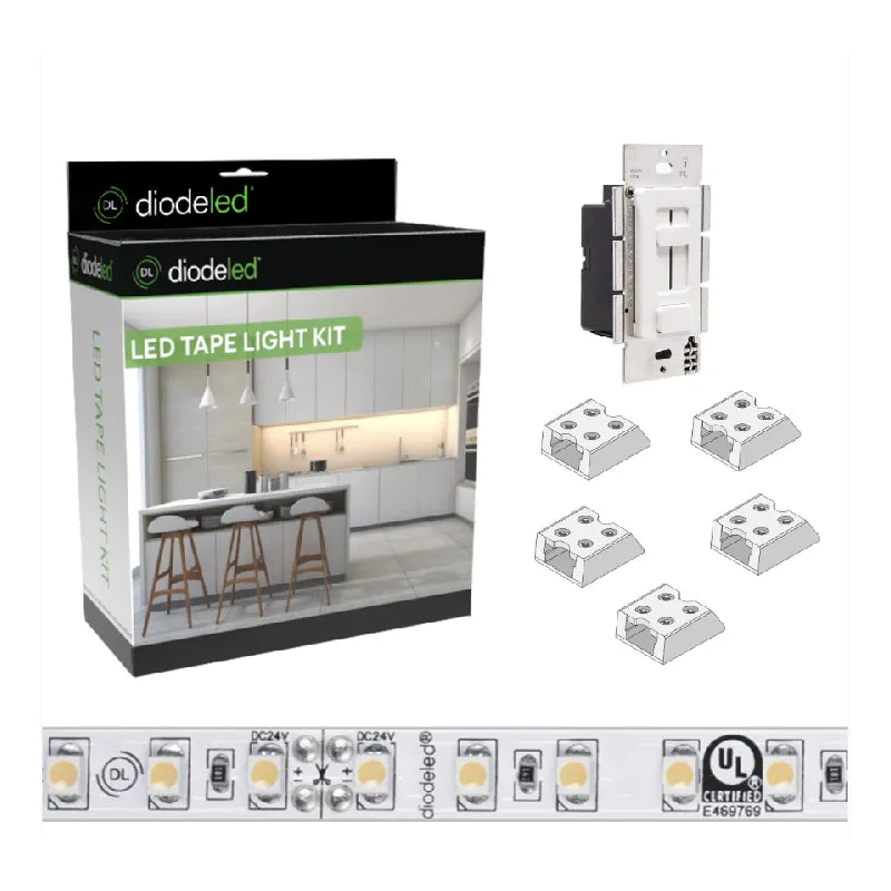Diode LED Blaze LED Tape Light Kits, Switchex Power Supply