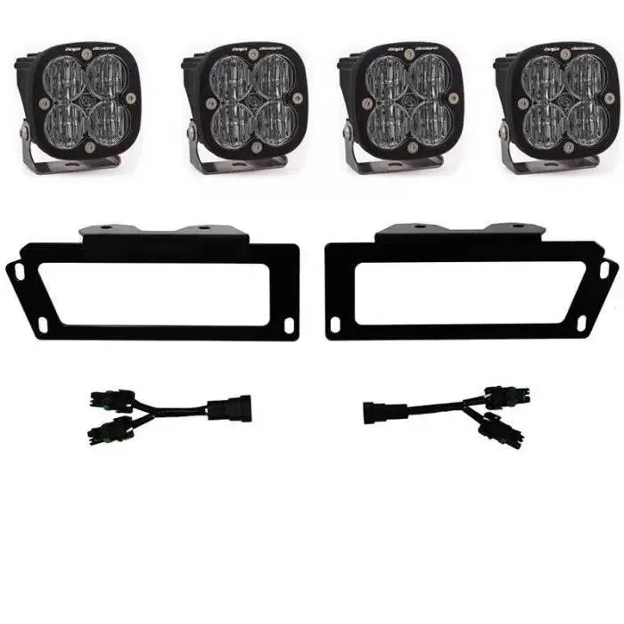 Dodge Ram 2500/3500 (10-18), 1500 (09-12) SAE Fog Pocket Kit