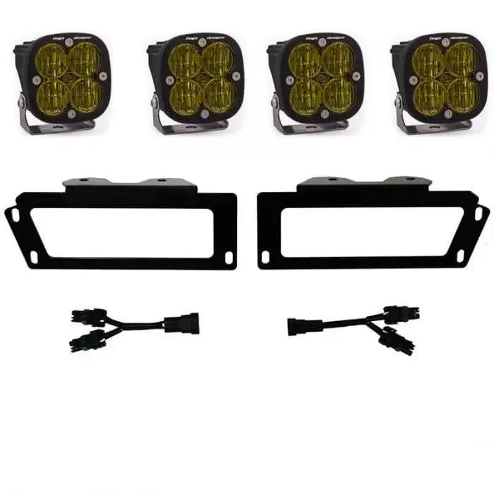 Dodge Ram 2500/3500 (10-18), 1500 (09-12) SAE Fog Pocket Kit