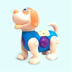 Dog Battery Toy with Lights & Music, 3 Years - Light Brown
