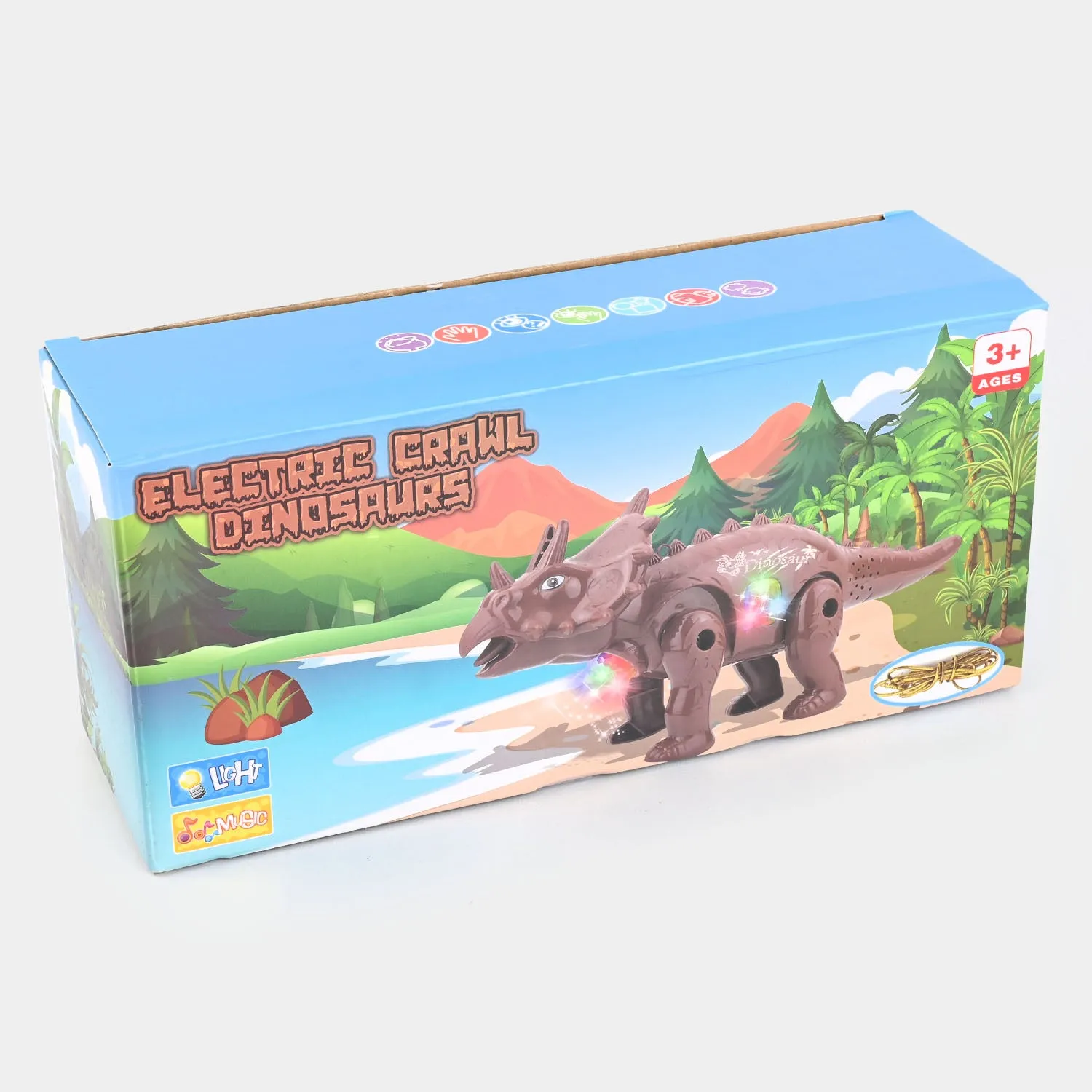 Electric Crawl Dinosaur For Kids