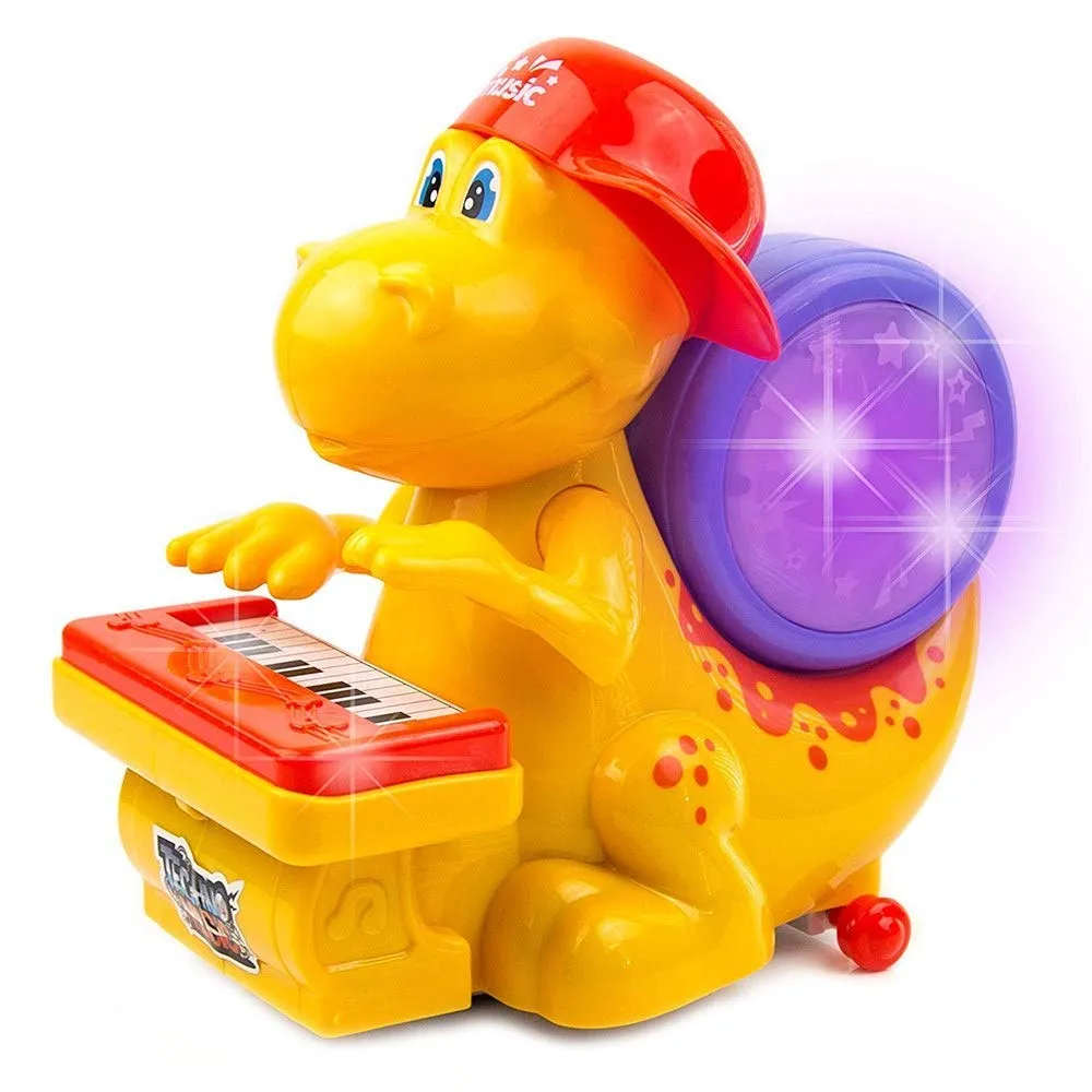 Electric Dino World Musical Toy With Lights
