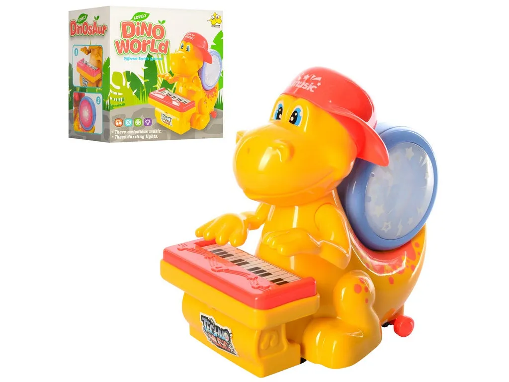 Electric Dino World Musical Toy With Lights