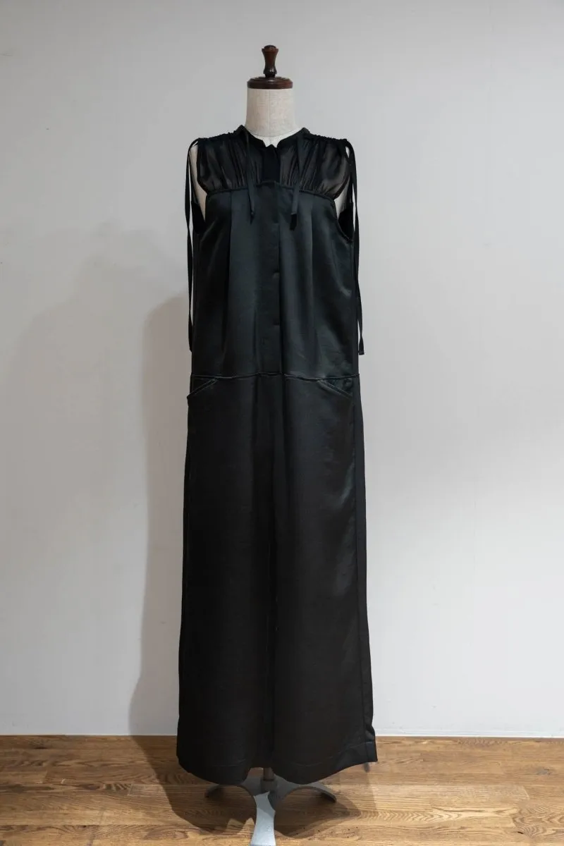 ennui sheer satin all in one/pistàcchio