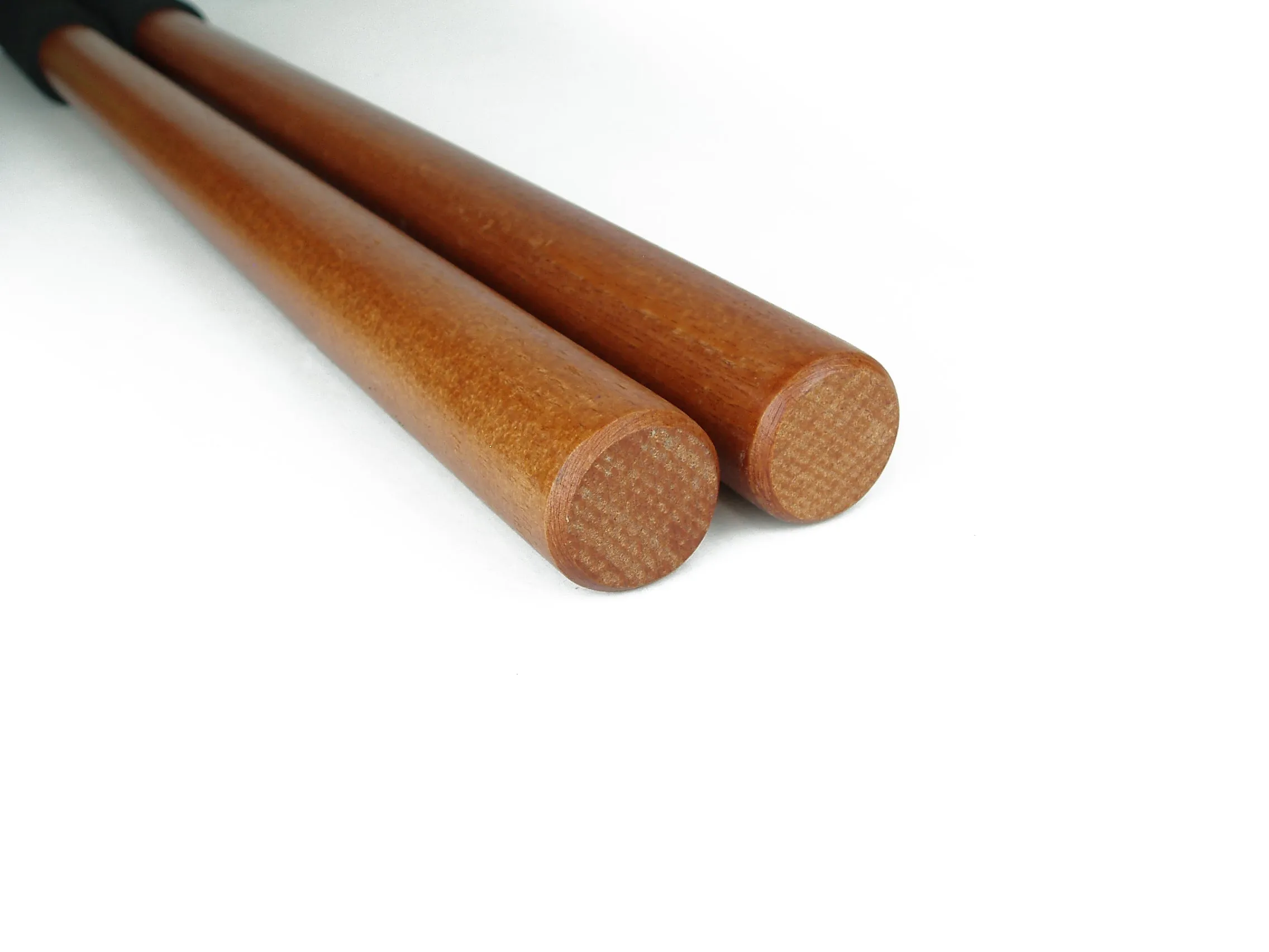 Escrima Stick, Wood, Rubber Wrapped Handle (Pair)