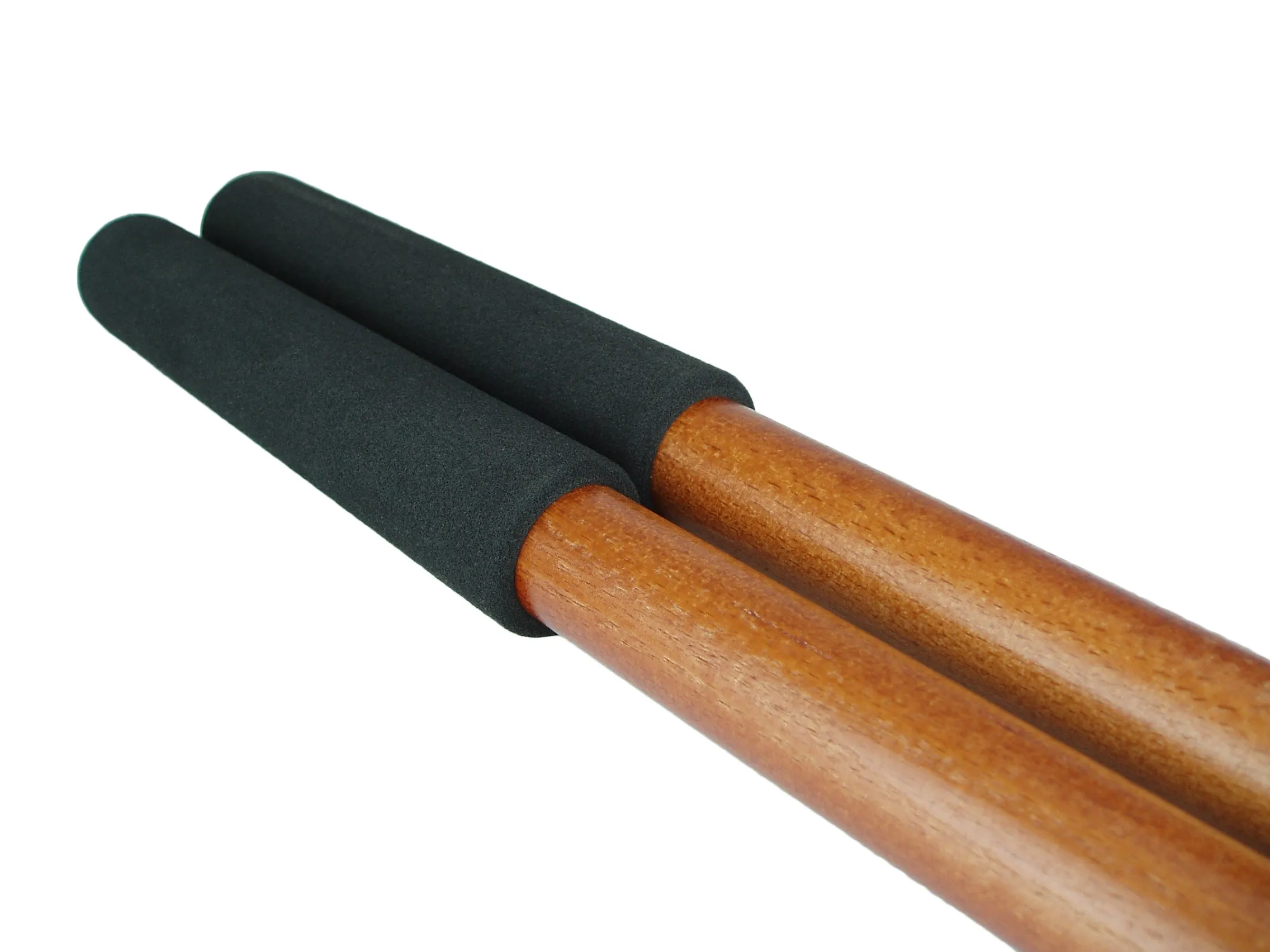 Escrima Stick, Wood, Rubber Wrapped Handle (Pair)