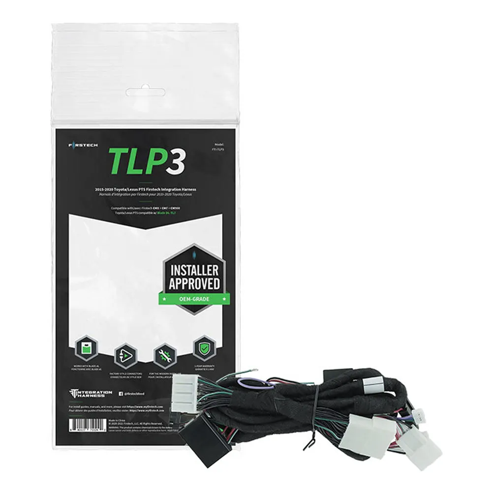 Firstech TLP3 Integration Harness Select 2014-2020 Toyota Lexus PTS Vehicles