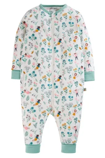 Frugi Zelah Zip Up All In One - Forest Fairies