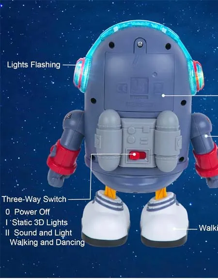 Galactic Groove Space Duck: Electric Music Toy for Toddlers