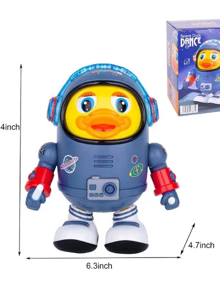 Galactic Groove Space Duck: Electric Music Toy for Toddlers