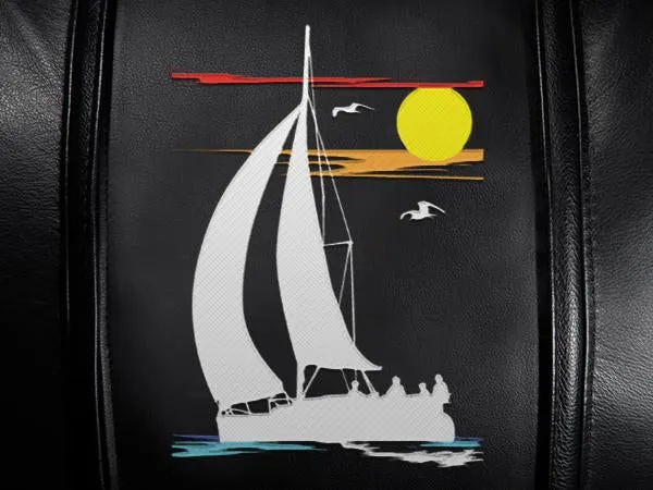 Gaming Chair 100 Pro with Sailing Sunset Logo Panel