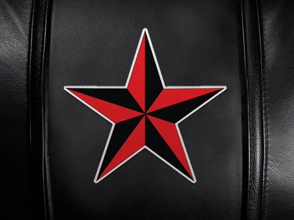 Gaming Chair 100 with Red Nautical Star Panel
