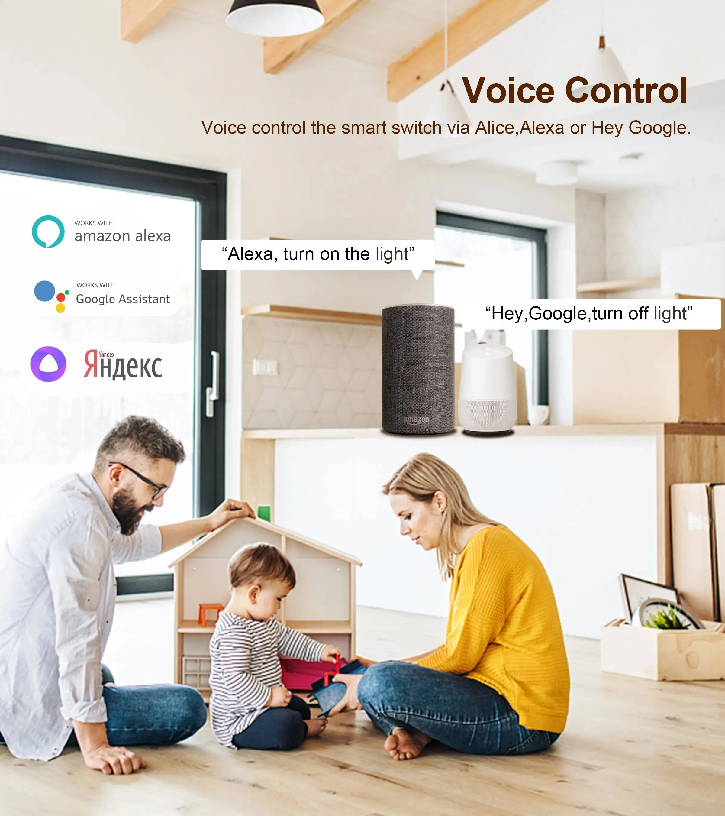 GIRIER Tuya ZigBee 3.0 Smart Switch Module No Neutral Wire Required Smart Home DIY Light Breaker Works with Alexa Google Home