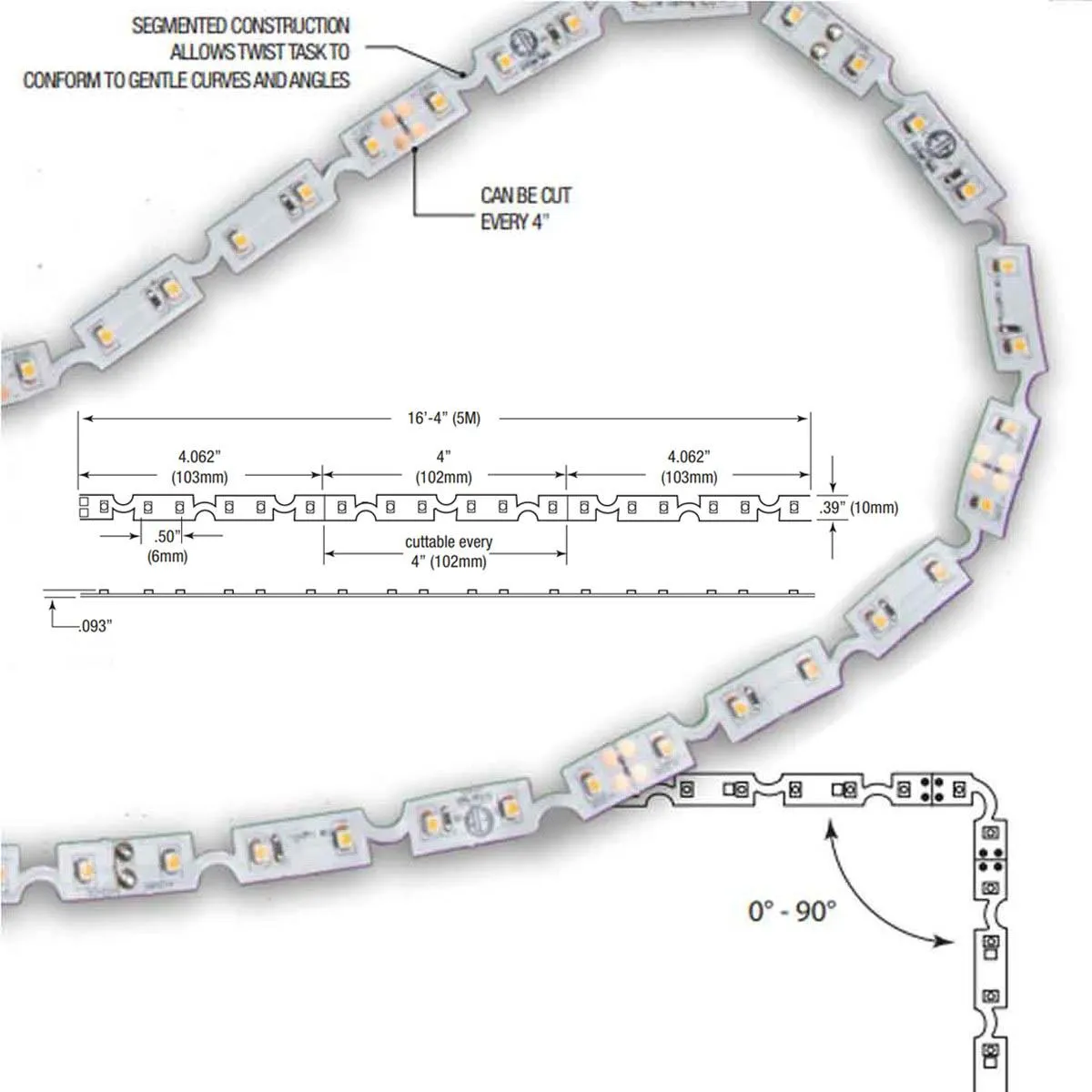 GM Lighting LTR-S Spec Series Twist Task Tape