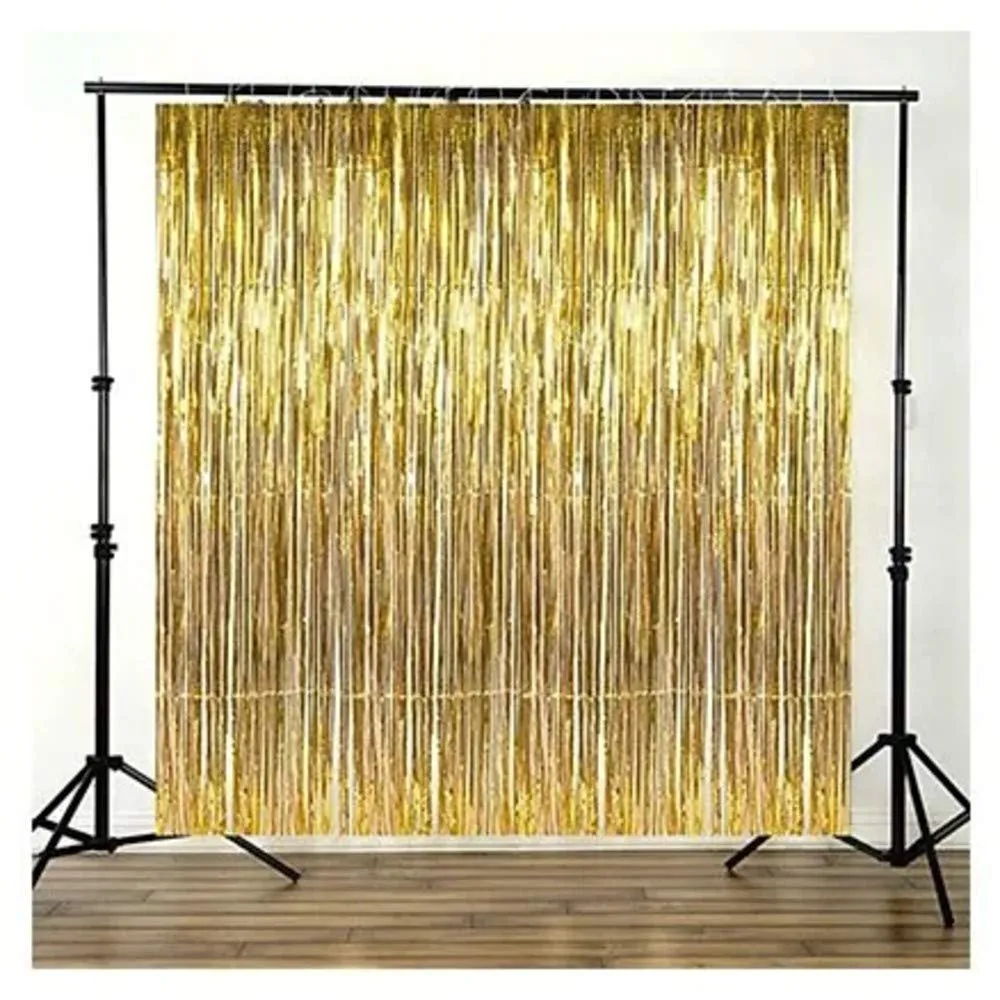 Happy Birthday Decoration Black & Golden 107 Pcs DIY Kit