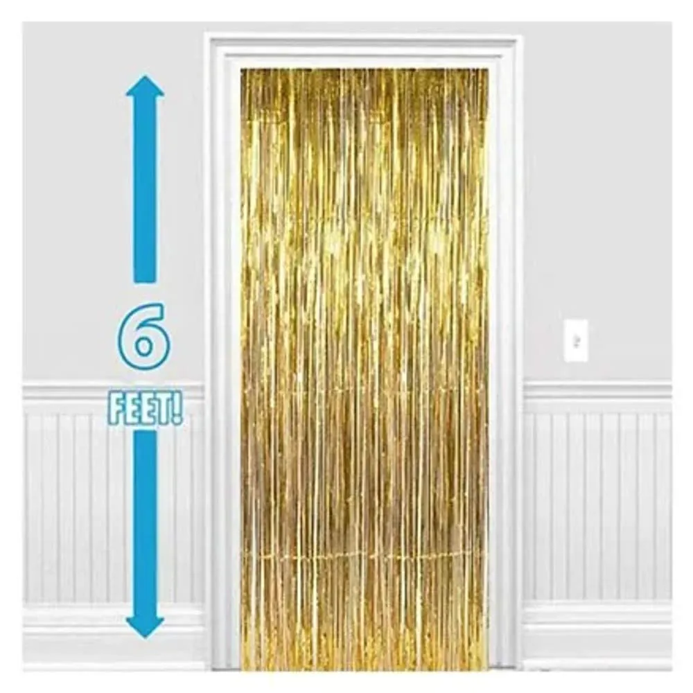Happy Birthday Decoration Black & Golden 107 Pcs DIY Kit