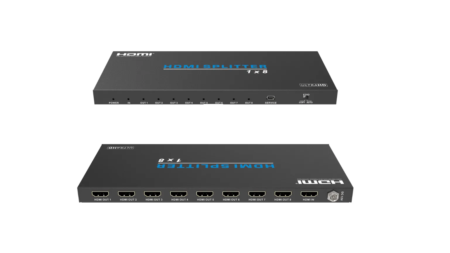 HDMI Splitter 1 In 8 Out 4K