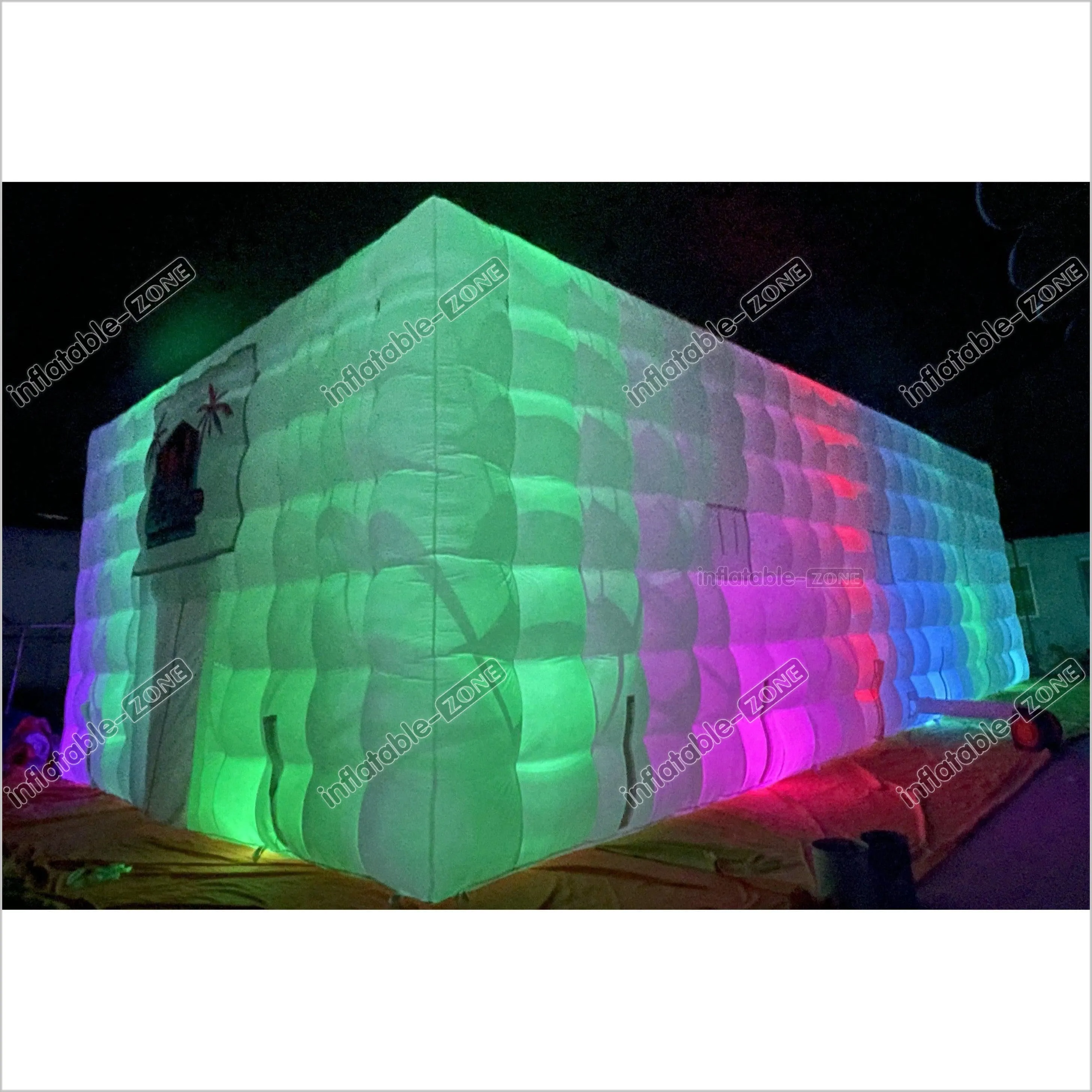 Inflatable Party Tent Led Light Blow Up Night Club Outdoor Events Inflatable Nightclub Tent