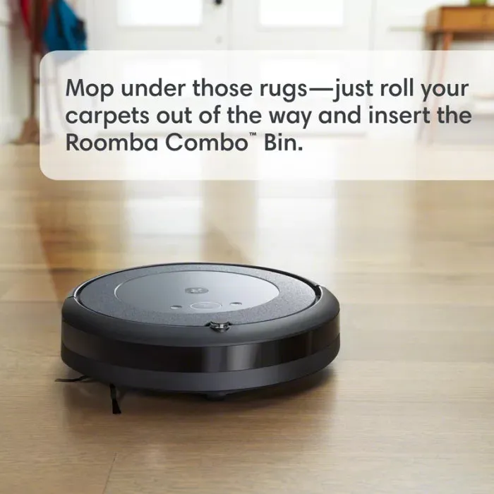 iRobot I557800 Roomba Combo i5  Robot Vacuum Cleaner & Mop, Black - Special Order