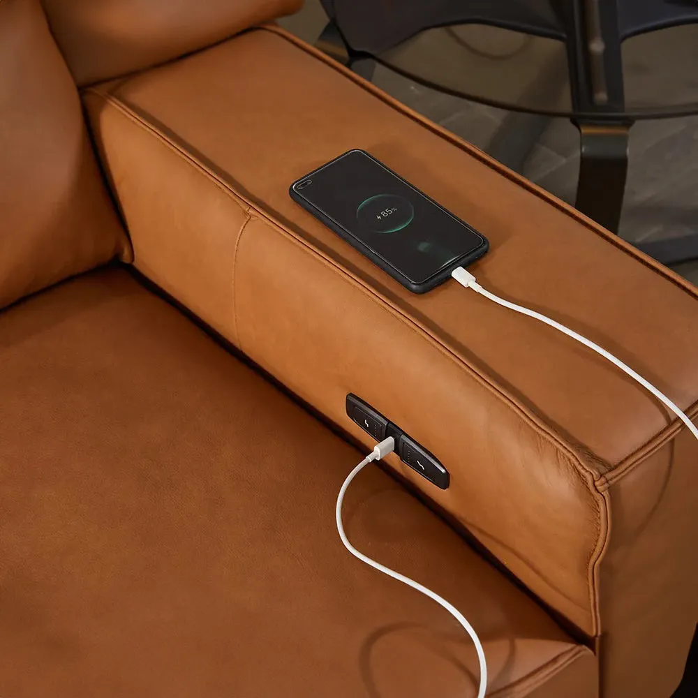 JASPER Smart Leather Recliner Sofa