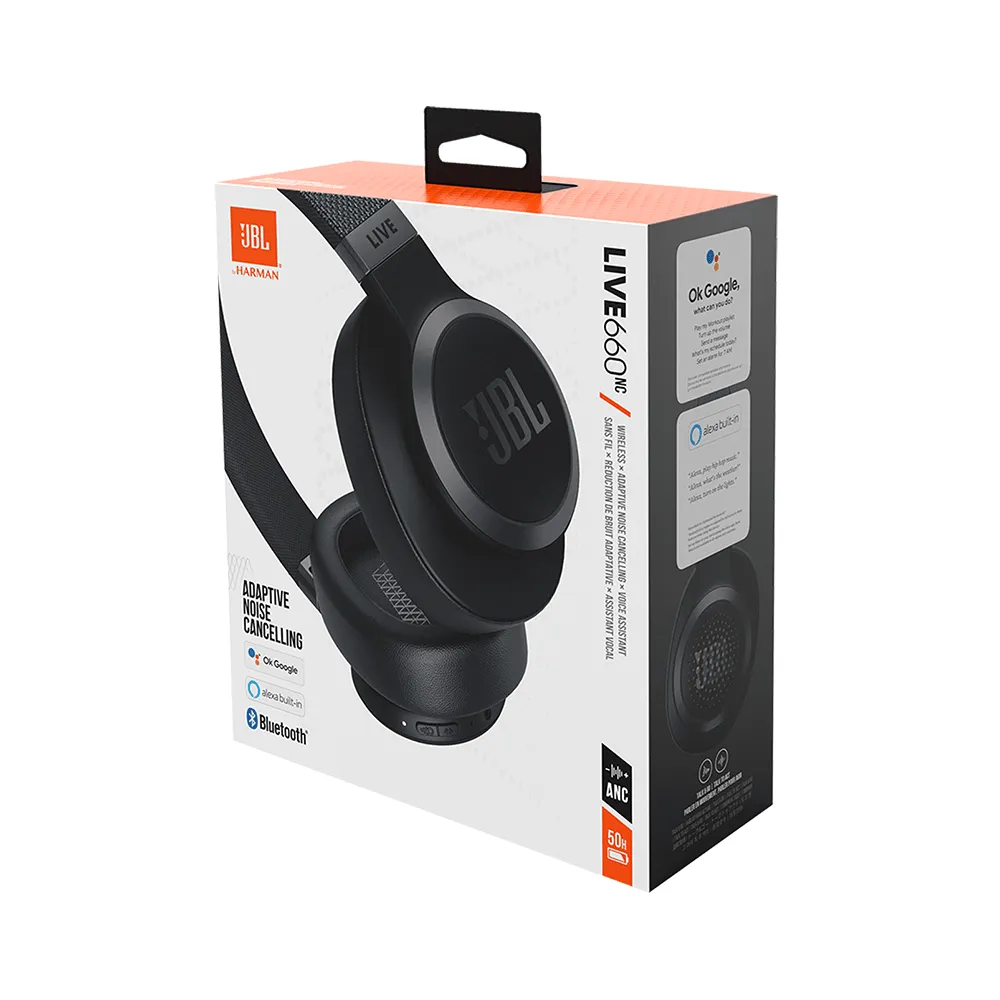 JBL Live 660NC Bluetooth Headphone