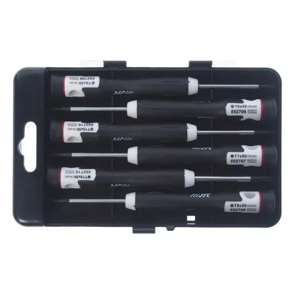 JTC-5527 - 6PCS Star Precision Screwdriver Set