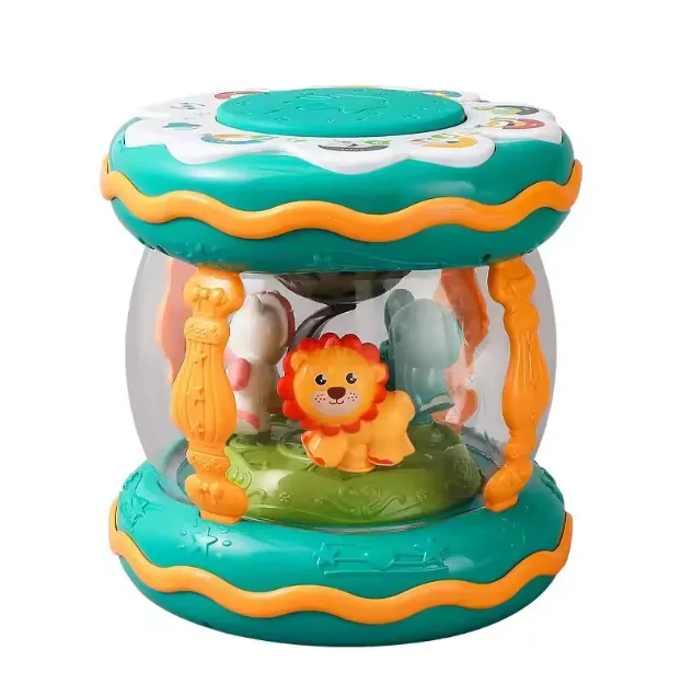 Kids Carousel Touch Musical Drum
