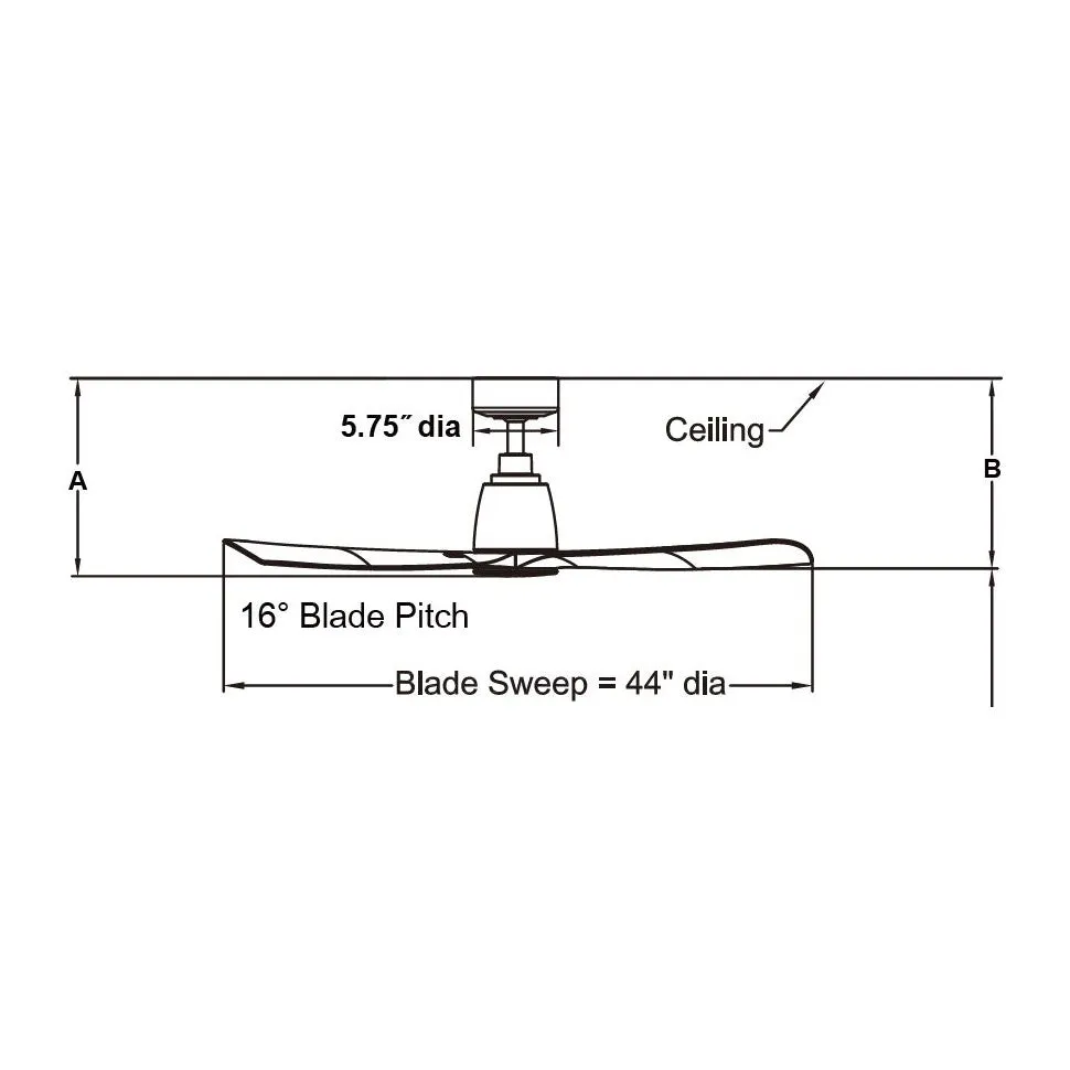Kute Outdoor Ceiling Fan