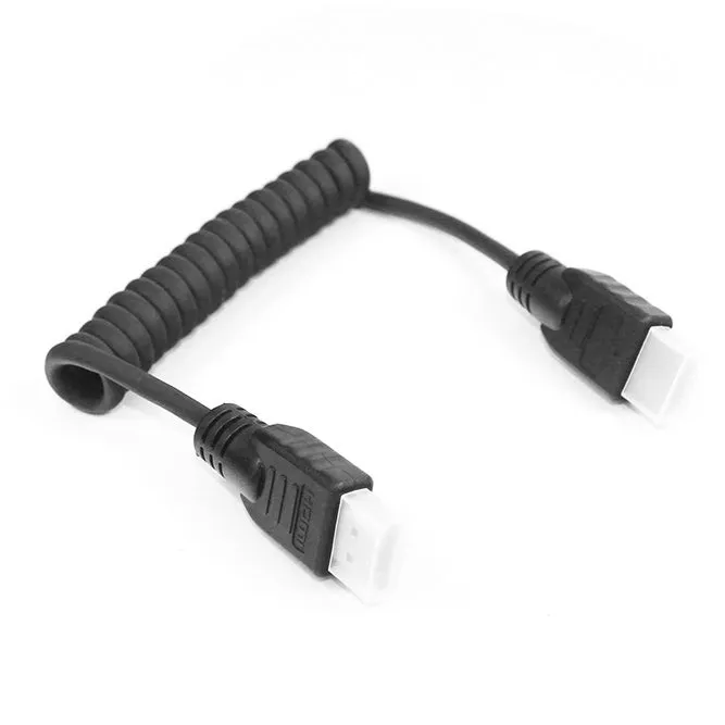LanParte HDMI-C Coiled HDMI Cable