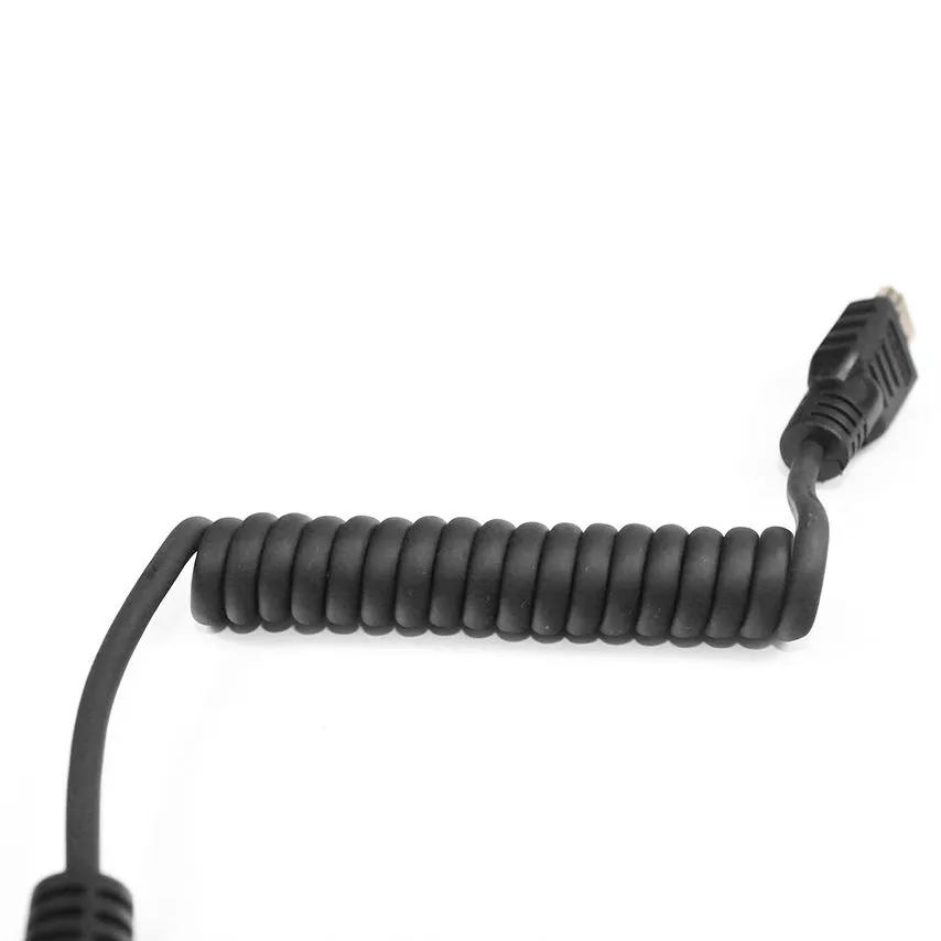 LanParte HDMI-C Coiled HDMI Cable