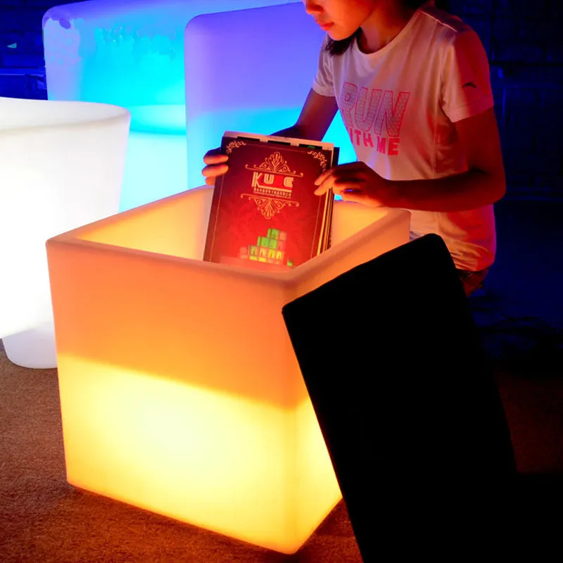 Leadleds Ice bucket / Led night light / chair with cushion
