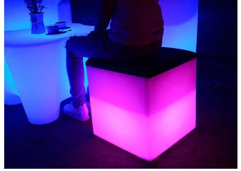Leadleds Ice bucket / Led night light / chair with cushion