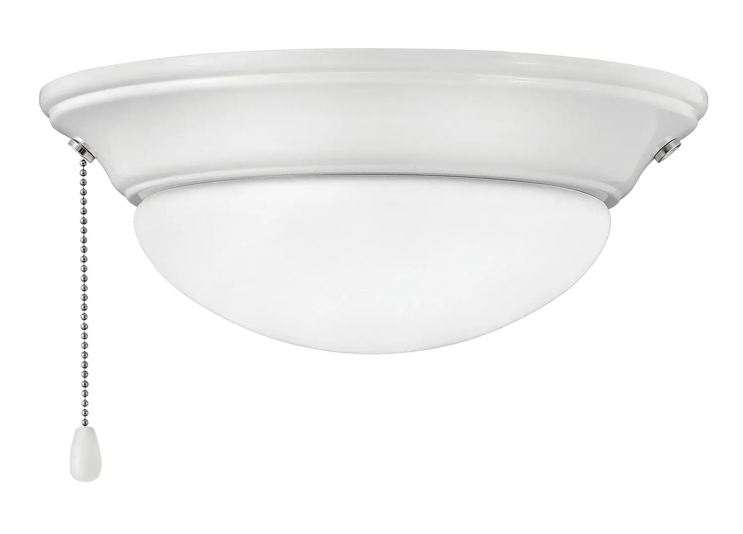 LED Fan Light Kit from the Light Kit Collection in Appliance White Finish by Hinkley