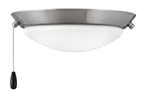LED Fan Light Kit from the Light Kit Collection in Brushed Nickel Finish by Hinkley
