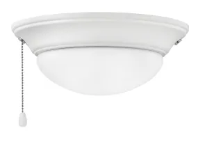 LED Fan Light Kit from the Light Kit Collection in Chalk White Finish by Hinkley