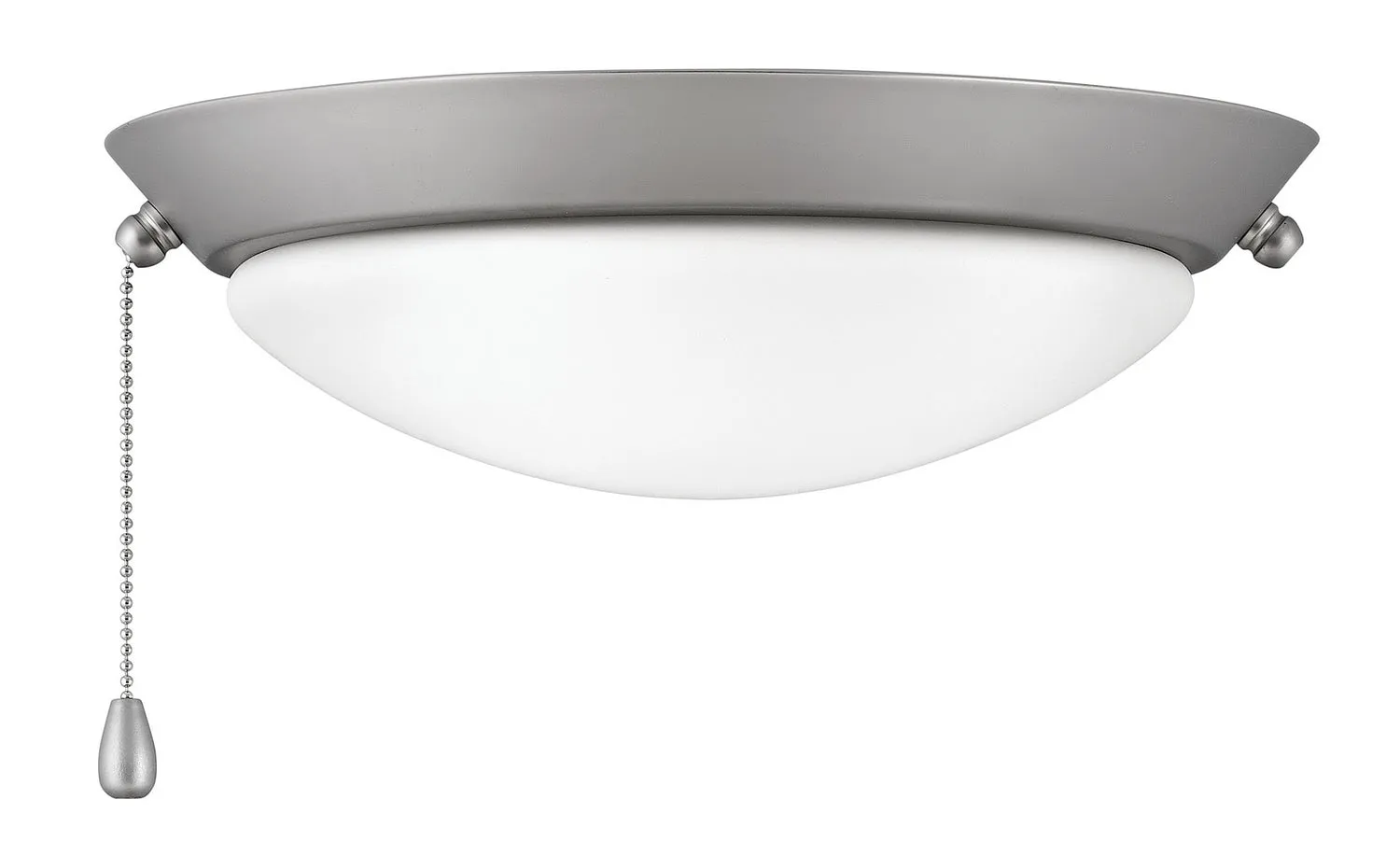 LED Fan Light Kit from the Light Kit Collection in Satin Steel Finish by Hinkley