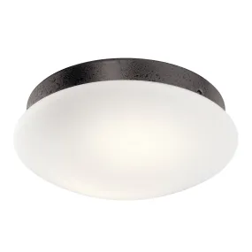 LED Fan Light Kit from the Ried Collection in Anvil Iron Finish by Kichler