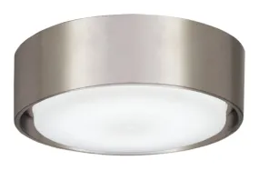 LED Fan Light Kit from the Simple Collection in Brushed Nickel Wet Finish by Minka Aire