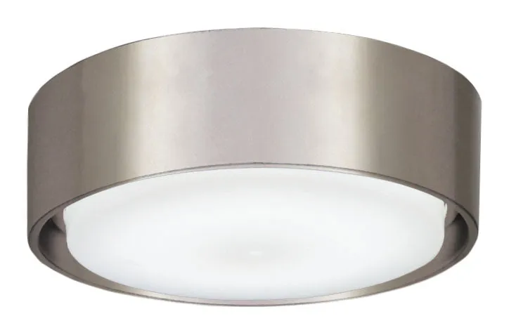 LED Fan Light Kit from the Simple Collection in Brushed Nickel Wet Finish by Minka Aire
