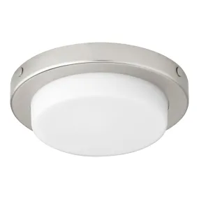 LED Fan Light Kit from the Trio Collection in Satin Nickel Finish by Quorum